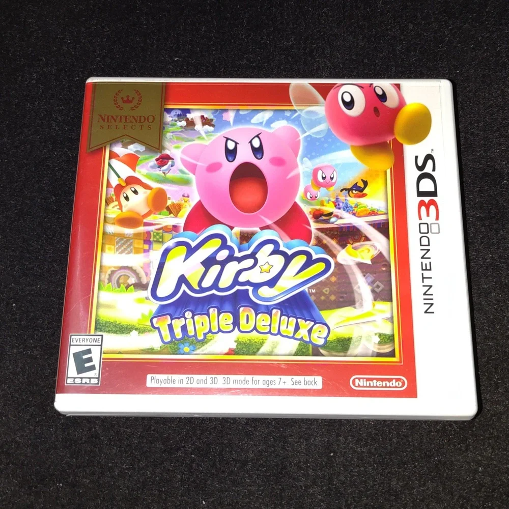 Kirby Triple Deluxe - Nintendo 3DS ***CASE ONLY / NO GAME / Authentic /USA